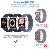 JETech Screen Protector Compatible with Apple Watch SE 3/2/1 (2025/2022/2020) / Series 6 5 4 40mm, TPU HD Clear Full Coverage Film, 3-Pack