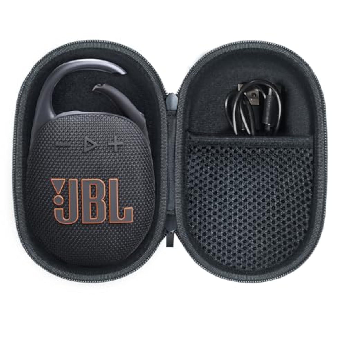 Case For Jbl Clip 5 Portable Bluetooth Speaker, Cover For Jbl Clip 5 Speaker, Waterproof And Dustproof Feature, For Home, Outdoor And Travel(Black) - Box Only