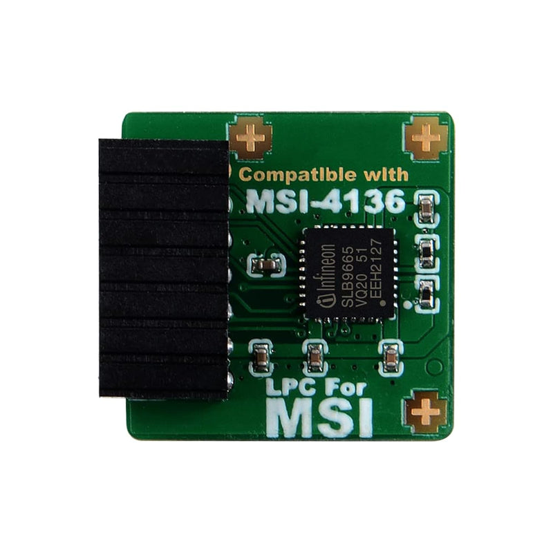 Tpm2.0 Module Tpm Lpc 14Pin Module With Infineon Slb9665 For Msi Motherboard C