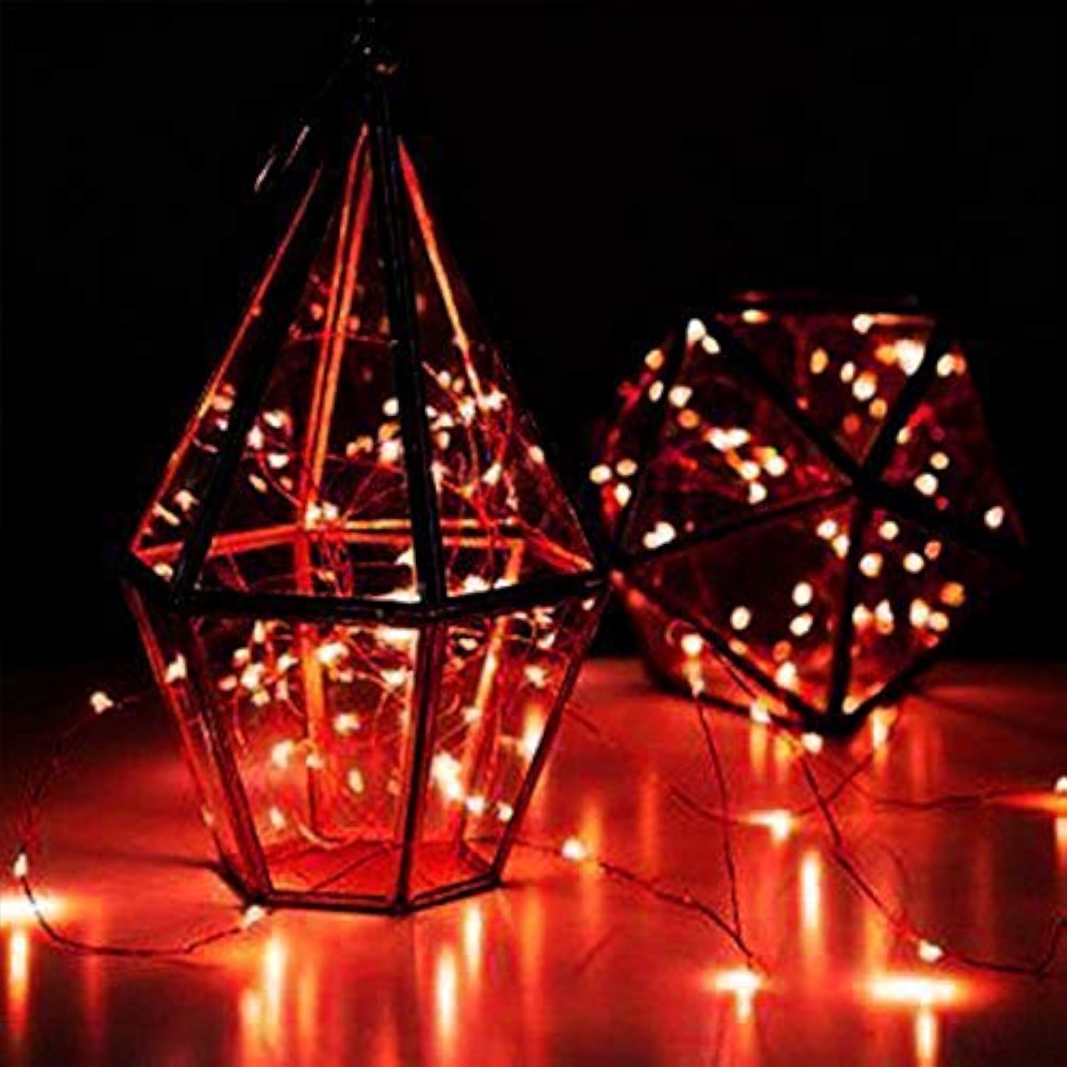 Led String Lights, Mini Battery Powered Copper Wire Starry Fairy Lights, Battery Operated String Lights For Bedroom, Chr