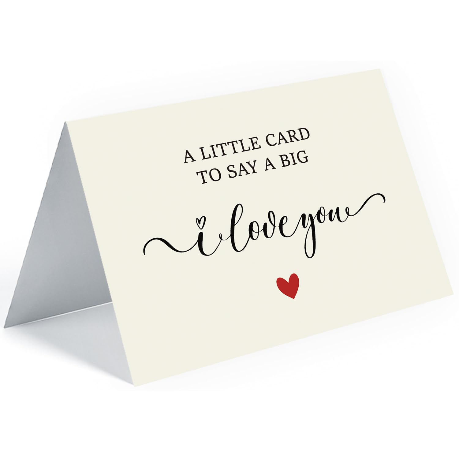 I Love You Card | Valentine Day Card Gifts | Happy Birthday Or Anniversary Card & Gifts For Men, Women, Wife, Husband, Him, Her, Boyfriend, Girlfriend, Couple, Anyone | Wedding | Valentine Day Gifts