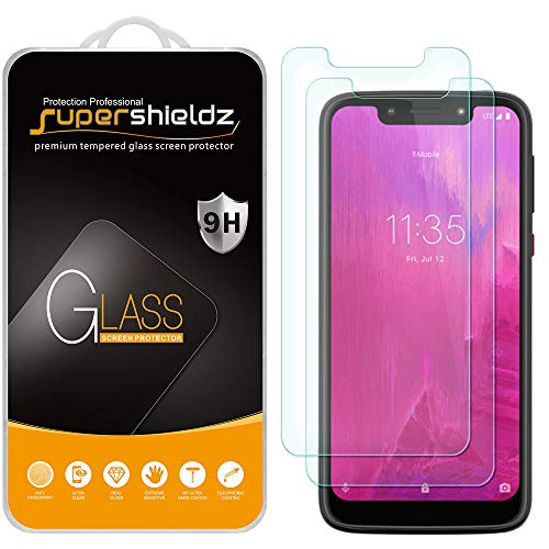 (2 Pack) Designed for T-mobile Revvlry Tempered Glass Screen Protector, Anti Scratch, Bubble Free