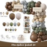 One Happy Camper Birthday Decorations, Camping 1St Birthday Party Supplies With Balloon Arch Balloon Box Backdrop High Chair Banner Crown Cake Topper Table Cloth