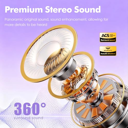 Mini Invisible Earbuds, Wireless Sleep Earbuds for Sleeping, Small Flat Hidden Earbuds for Side Sleepers, Discreet in-Ear Headphones for Small Ear