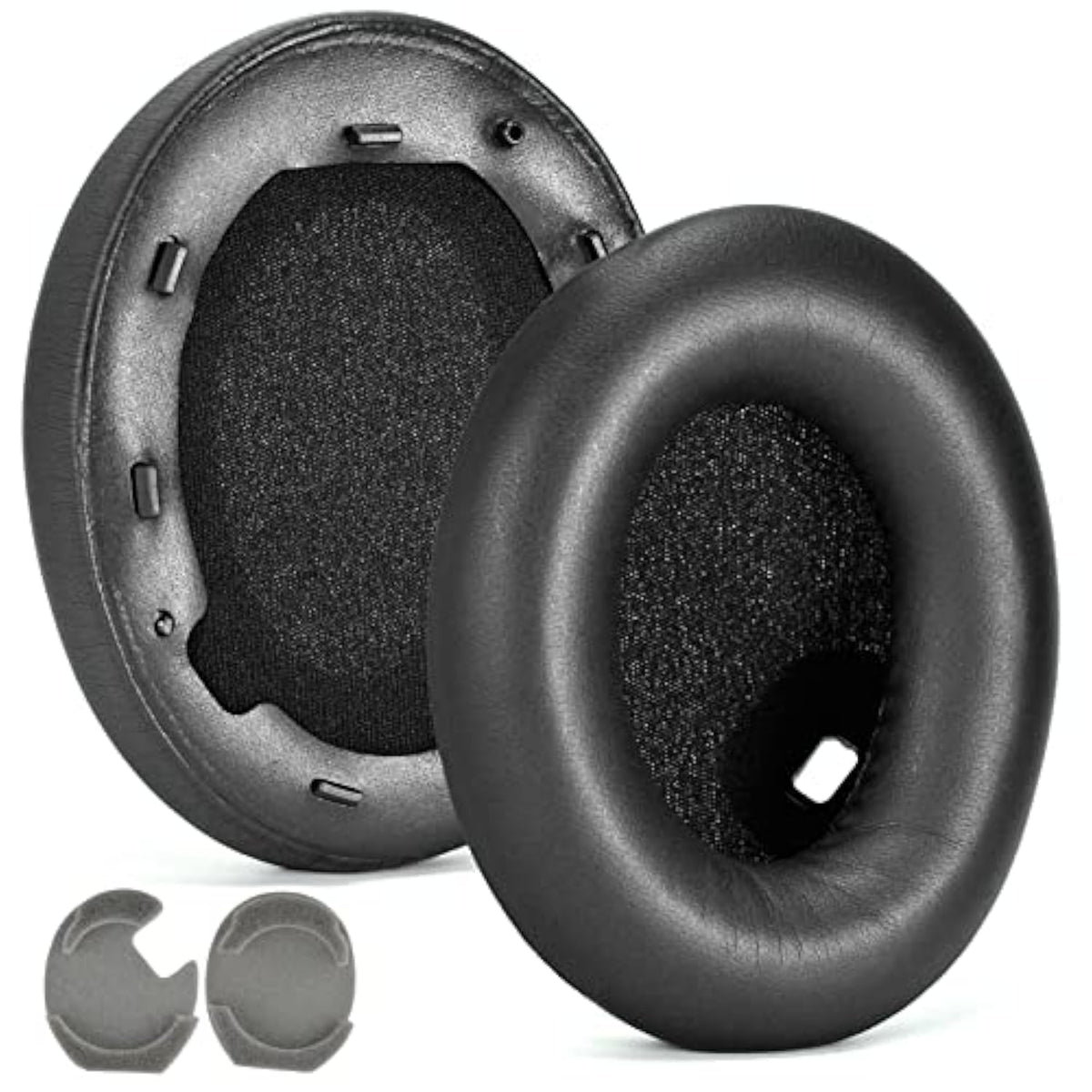 1000Xm4 Replacement Ear Pads Cushions Compatible With Sony Wh-1000Xm4, Earpads For Wh 1000Xm4 Headphones, Soft High Protein Leather, Superior Noise Isolation Memory Foam
