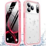 For Iphone 17 Pro Waterproof Case - Built In Screen Protector Rugged Dustproof/Full Body Shockproof/Military Dropproof/Heavy Duty, Sealed Protective Cover For Iphone 17 Pro 6.3 Inch Black