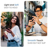 Designed For Iphone 16 Plus Case, Silicone Upgraded [Camera Protection] Case With [2 Screen Protectors], Soft Anti-Scratch Microfiber Lining Inside, 6.7 Inch, Black