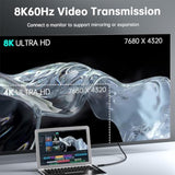 240W Usb 4 Cable 6.6Ft, Supports 8K@60Hz Hd Display & 40Gbps Data Transfer, Usb C To Usb C Fast Charging For Iphone 15/Pro/Plus/Pro Max, Samsung Galaxy, Hub, Docking Station, Monitors And More