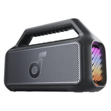 Soundcore Boom 2 By Anker, Outdoor Speaker, 80W, Subwoofer, BassUp 2.0, 24H Playtime, IPX7 Waterproof, Floatable, RGB Lights, USB-C, Custom EQ,