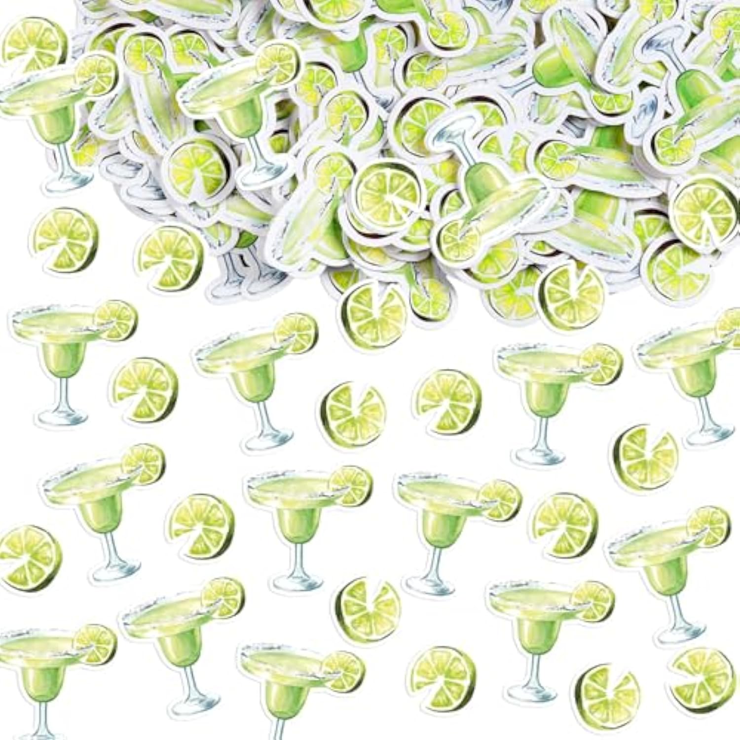 330 Pcs Margarita Glasses Confetti Margarita Party Decorations Margs And Matrimony Bachelorette Decor Margarita Table Confetti Decor For Mexican Day Bridal Shower Tropical Party