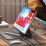 Usb C To 3.5Mm Headphone Jack Adapter(2 Pack), Usb-C To Aux Audio Dongle Cable For Iphone 16 Pro Max/16 Pro, 15 Pro Max/15 Pro/15 Plus, Galaxy S23-S21 Ultra, Pixel, Ipad Pro, Macbook (Black)