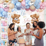 Bear Gender Reveal Decorations for Boy or Girl Bear Theme Party