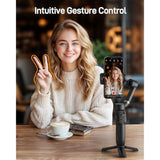 hohem iSteady X3 SE Gimbal Stabilizer for iPhone, Phone Stabilizer with Detachable Remote Control, Portable Foldable 3-Axis Phone Gimbal for Android & iPhone 16 15 Pro Max, Ideal for Travel Vlogging