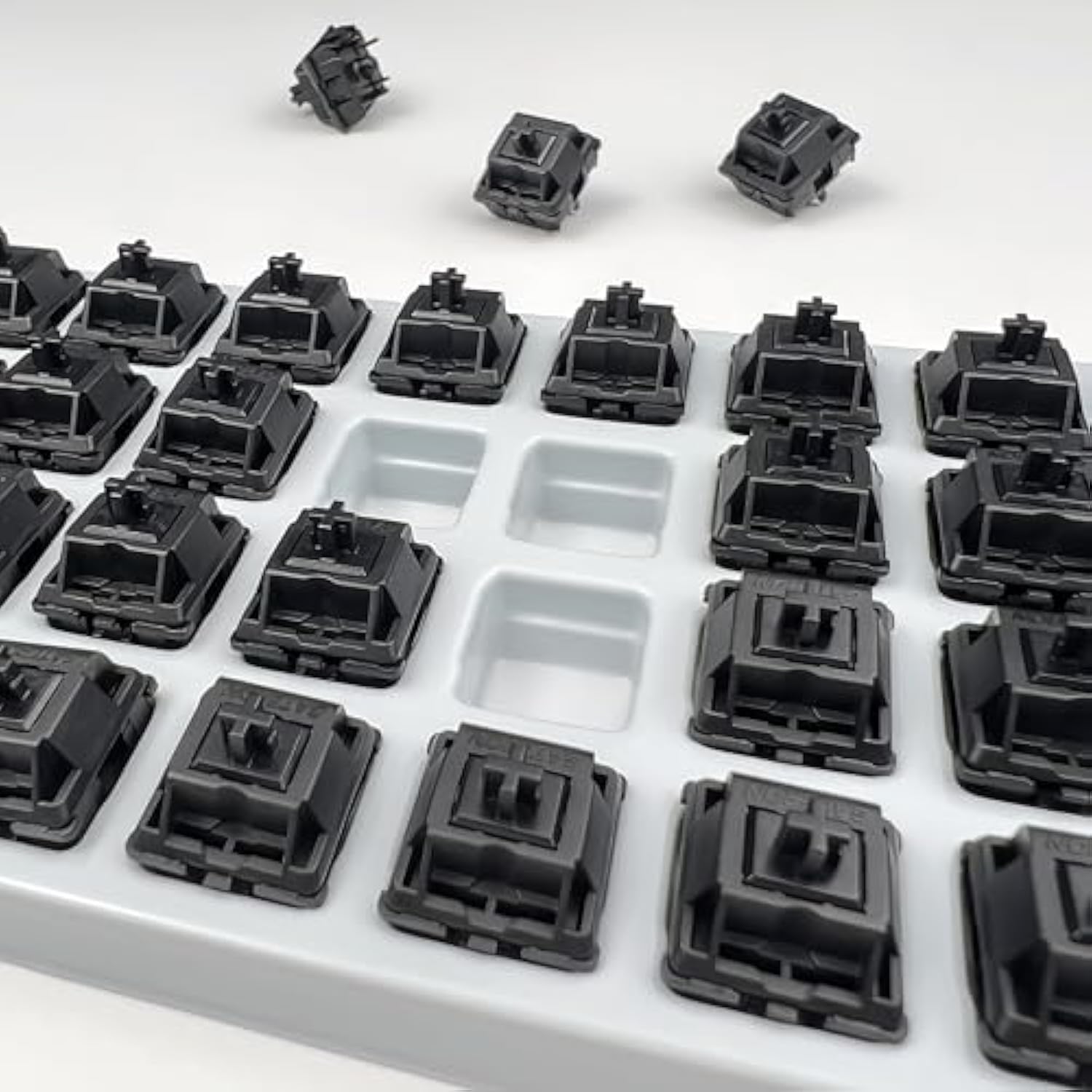 Gateron Oil King Switches Axis Pre Lubricated 5-Pin Linear Switches Compatible