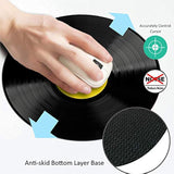 Round Mouse Pad,Phonograph Record Non-Slip Rubber Circular Mouse Pads Customized Designed For Home And Office,7.9 X 7.9Inch