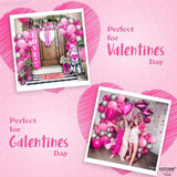 Pink And Silver Balloon Arch Kit - 18 Inch, Pack Of 134 | Pink And Silver Balloons | Graduation Decorations 2025