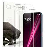 [3 Pack] Tempered Glass Compatible With T-Mobile Revvl 6X/6 Pro 5G Screen Protector With 9H Anti Scratch Transparent Hd Clear Bubble Free Protective Film