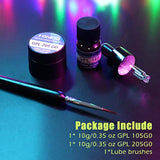 Keyboard Switch Lube Grease Oil With Gpl 205G0 0.35Oz And Gpl 105 0.35Oz For M