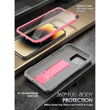 Revolution Case For Iphone 14 Pro Max 6.7 Inch, [20Ft Mil-Grade Drop Tested], Full-Body Rugged Shockproof Protective Cover With Kickstand And Built-In-Screen Protector, Light Pink