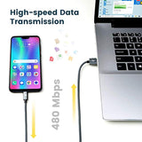 Micro Usb Cable [2 Pack/6.6Ft], Qc 3.0 Fast Charging & Sync Android Charger,Micro Usb Cables For Samsung Galaxy S7/S6 And Edge,Note 7/6,Sony,Kindle,Ps4,Xbox,Android Devices And More-Space Grey