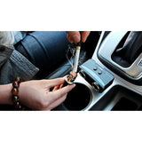 2 Socket Cigarette Lighter Adapter, Car Charger Plug Splitter With Dual Usb Ports, 12V/24V Meter Monitor, Compatible With Iphone, Lg, Htc, Samsung Etc