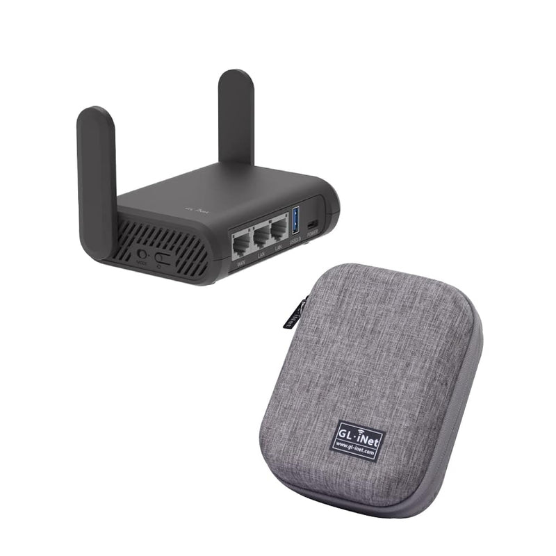 GL.iNet GL-A1300 (Slate Plus) Wireless VPN Encrypted Travel Router & Gadget Or