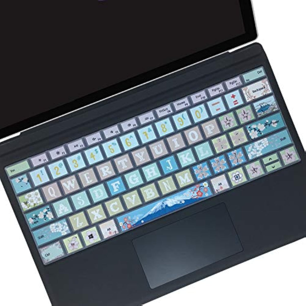 Keyboard Cover Skin For Microsoft Surface Pro 7 2019/Surface Pro 6 2018/Surfac
