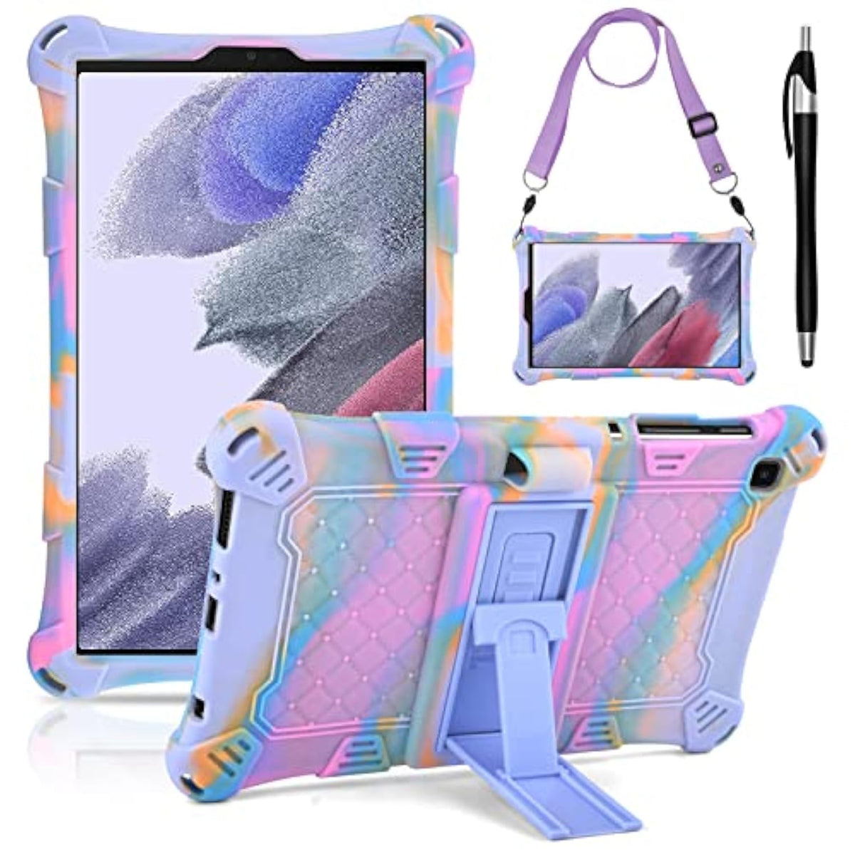 Case For Samsung Galaxy Tab A7 Lite 8.7 Inch 2021 Sm-T220/T225/T227U, With Sty