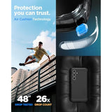 Spigen Tough Armor Designed for Galaxy S24 FE Case (2024) [Kickstand] - Black