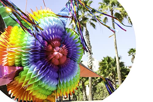32" In Multicolored Mexican Star Pinata for Birthday Parties