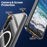 Magnetic for Galaxy A14 5G Case,Compatible with Magsafe, Shockproof Shock Absorption, Slim Fit & Lightweight, Scratch-Resistant Protective Bumper