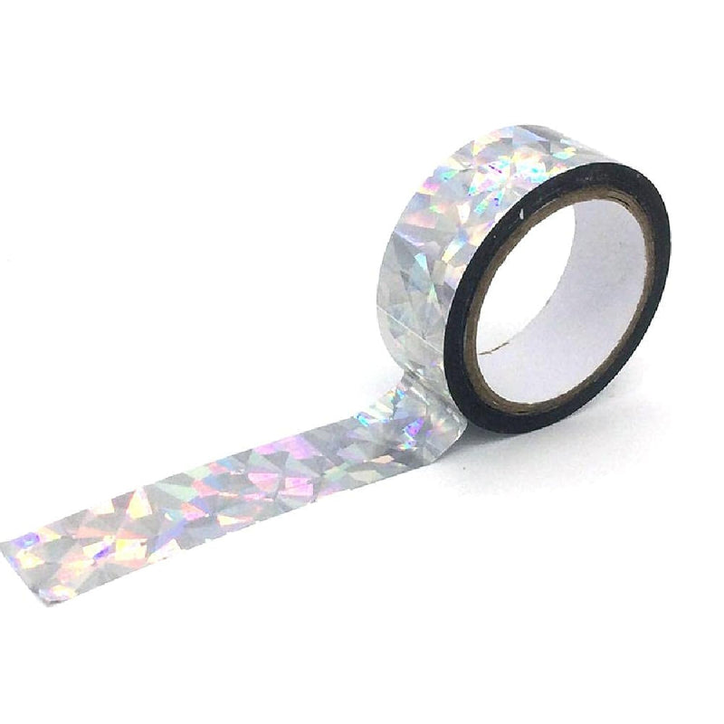 Holographic Deterrent Reflective Scare Tape Holographic Rainbow Colored Maskin