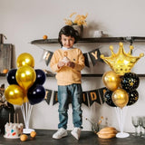 10 Sets Balloon Stand Kits, Balloon Sticks Holder With Base For Table Centerpiece Graduation Birthday Baby Shower Party Decorations