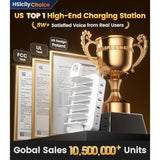 95W Fast Charging Station For Multiple Devices?Ul & Fcc Certified Safer Charging? 6-Port Usb Charging Dock With 2 Pd-Port, Compatible With Iphone/Android/Macbook/Ipad/Tablet/Kindle/Apple Watch & More