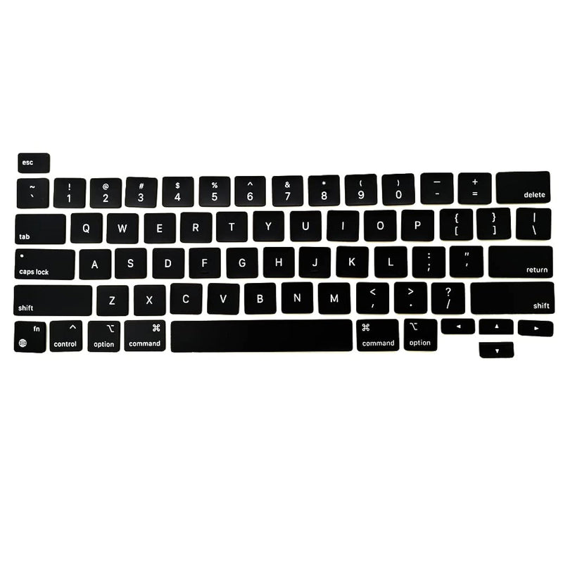 Keyboard Keycaps,Keycap Full Set Of Us Replacement For Macbook Pro Retina 16"