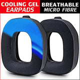 A40 Tr Cooling Gel Ear Cushion Earpads Compatible With Astro A40 Tr Headset - With Headband By
