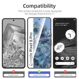 3-Pack Google Pixel 8 Pro Tempered Glass Screen Protector Anti-Scratch