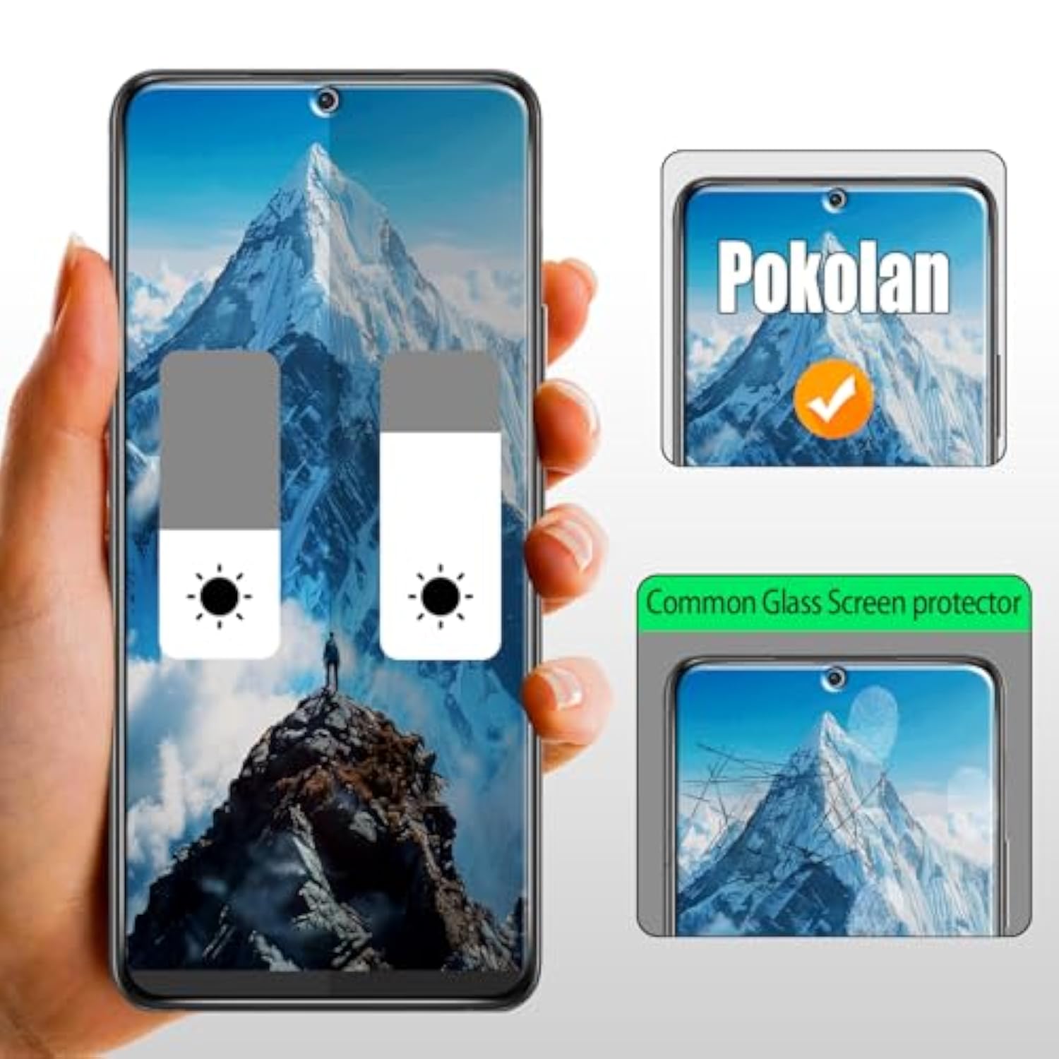 [3-Pack Privacy Screen Protector For Samsung Galaxy S22, Anti-Spy Tempered Glass Film, 9H Hardness, Easy Installation, Bubble Free