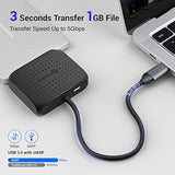 Sata To Usb 3.0 Adapter For 2.5" Ssd/Hdd Support Uasp, Sata To Usb 5Gbps For S