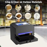 Inkjet Coding Machine, Date Printer With 7-Inch Touch Screen Batch Code Printer With 42Ml Quick-Drying Ink Cartridge Inkjet Coder For Barcode/Qr Code/Number/Picture Print On Many Materials