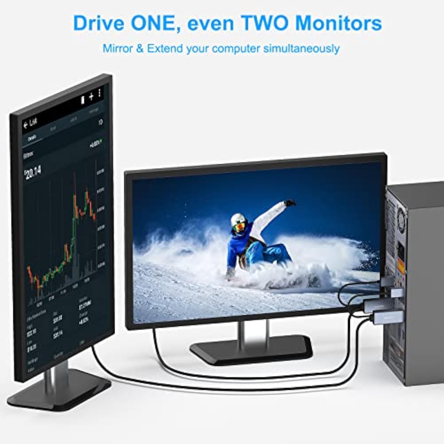 BENFEI HDMI to DisplayPort Cable, 6 Feet HDMI Source to DisplayPort Monitor Co