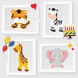 Jungle Animal Party Decorations - Centerpiece Sticks Animals Cutouts F