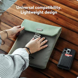– Laptop Bag 16 Inch Case - Universal Laptop Sleeve – Water Resistant Durable Cover - Sage