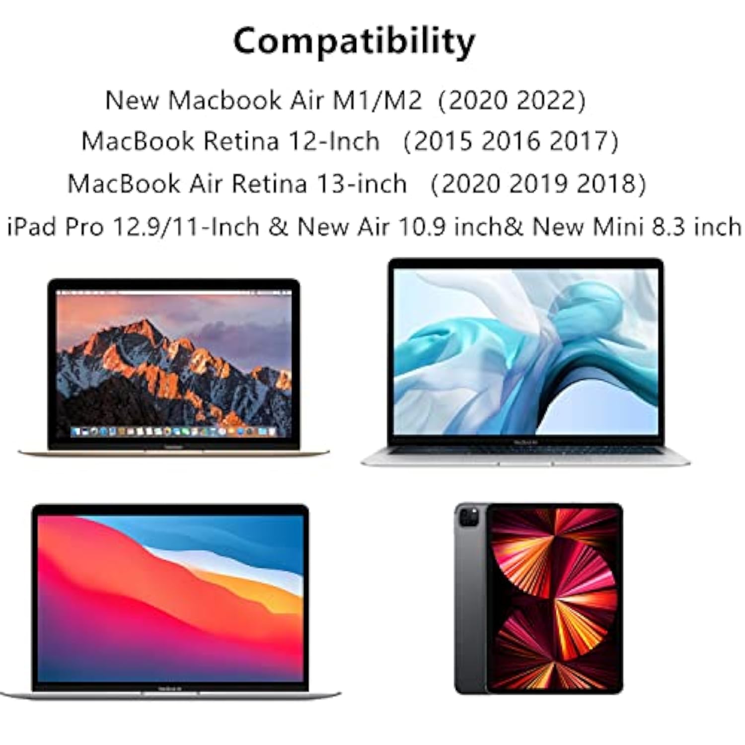 Macbook Air Charger Compatible With M1/M2/M3/M4 Chip Laptops Macbook Air Retina 13-Inth & Macbook 12-Inch Laptops,Iphone 15/16-6.6Ft Usb-C Cable,30W Pd Usb-C Power Adapter