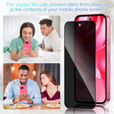 2 Pack Privacy Screen Protector For Google Pixel 9A[Anti-Spy Tempered Glass], Ultra Hd, Anti-Scratch, Bubble-Free, Easy Install 9H Protective Glass For Google Pixel 9A