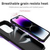 Compatible With Iphone 14 Pro Case With Hd Screen Protector & Slide Camera Cover & Rotated Ring Kickstand, [Military-Grade] Phone Case For Iphone 14 Pro (Purple)