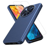 For Tcl 60 Xe Nxtpaper 5G Case, With Screen Protector, Dual Layer Shockproof Protective (Blue)