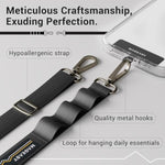 Universal Cell Phone Lanyard Crossbody - Anti-Theft Crossbody Phone Strap For Iphone 16 Pro Max & Most Smartphones, For Men & Women | 20Mm (Black)