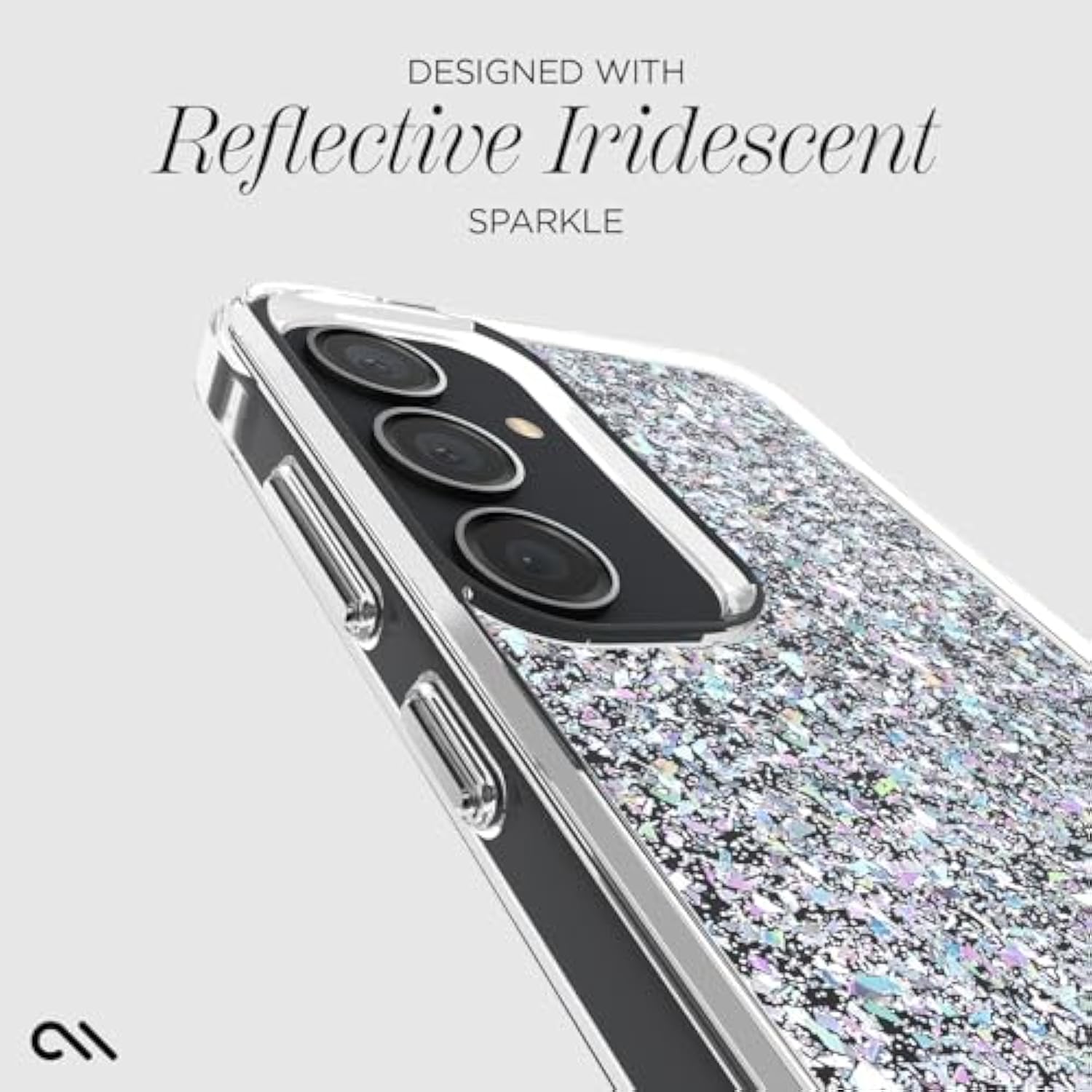 Case-Mate Samsung Galaxy S24 Plus Case [6.7"] [12ft Drop Protection] [Wireless Charging] Twinkle Disco Phone Case for Samsung Galaxy S24 Plus - Luxury Bling Glitter Cover w/Anti-Scratch Tech, Slim Fit