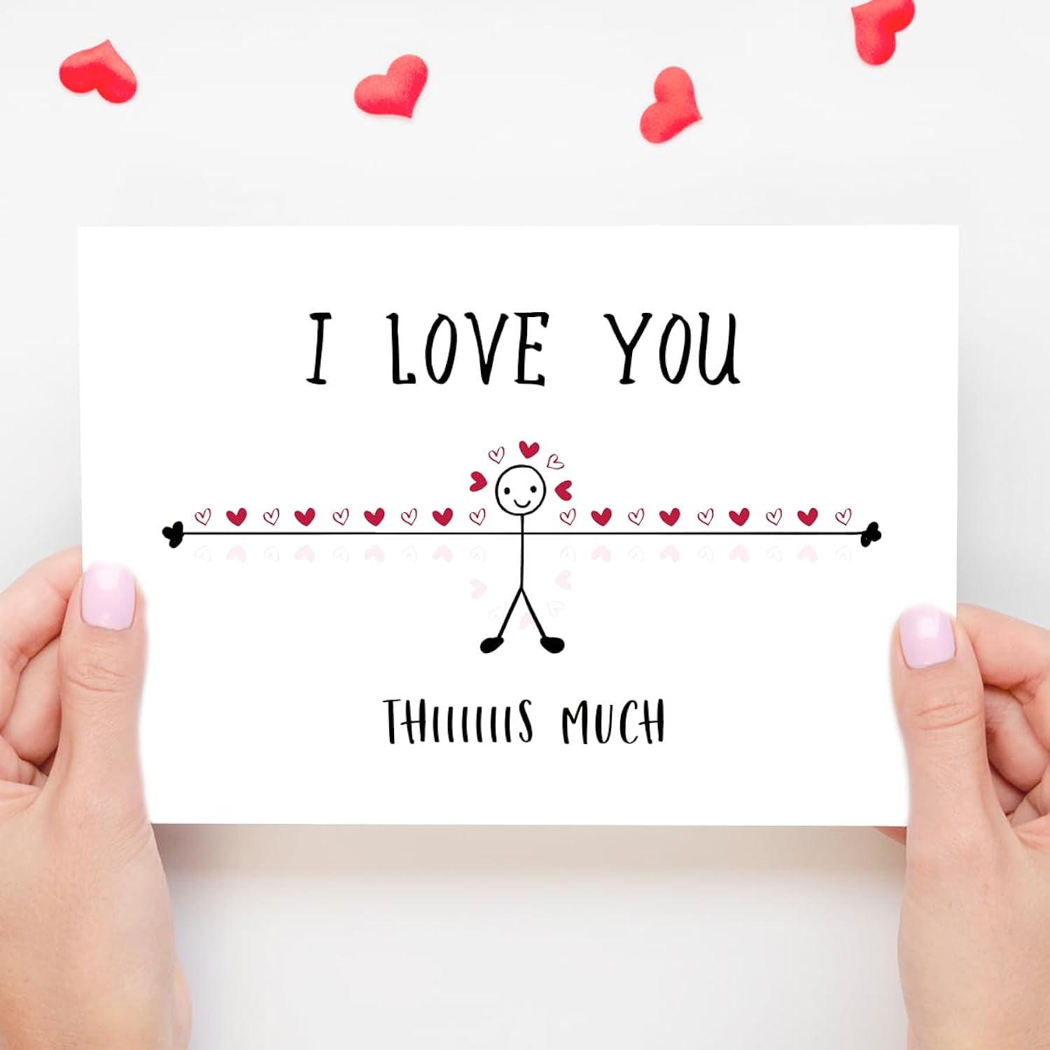 Funny Valentine'S Day Card Gift For Husband Wife Boyfriend Girlfriend Partner, I Love You, Romantic Anniversary Card, Funny Valentine'S Days Cards, Romantic Birthday Cards For Him Her